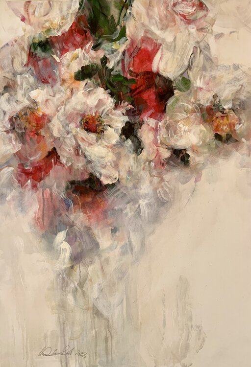 Hommage - Rosen am Abend II Marion Doxie Delaubell