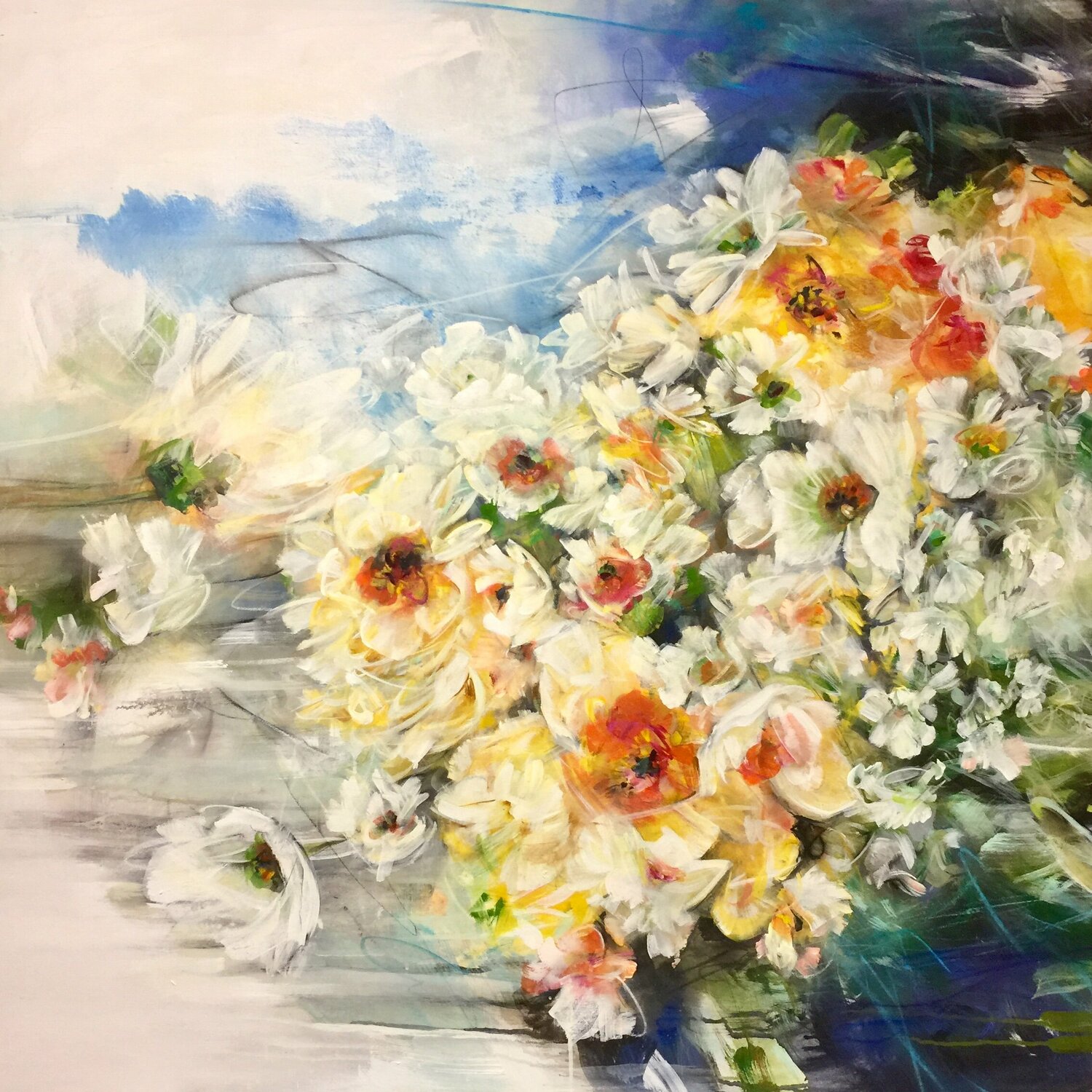 Poured Bouquet Marion Doxie Delaubell