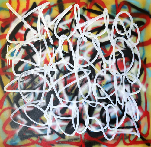 spray Stoz 3 di MARCO STAZZINI aka STOZ, Pittura in vendita su Singulart