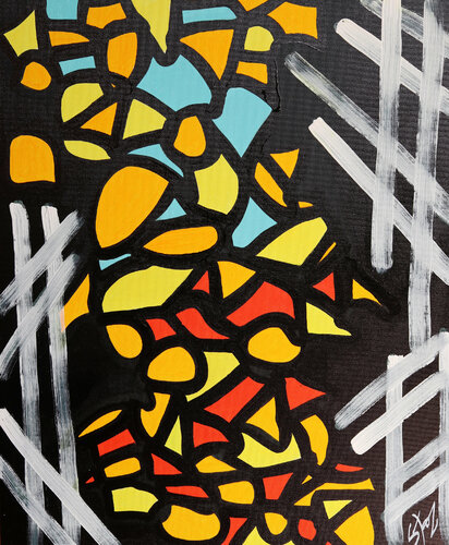 StozLine 004 di MARCO STAZZINI aka STOZ, Pittura in vendita su Singulart