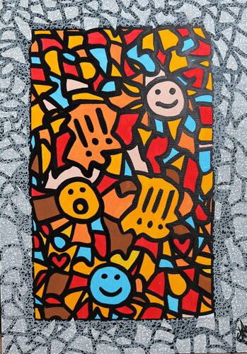 safari out of limits di MARCO STAZZINI aka STOZ, Pittura in vendita su Singulart
