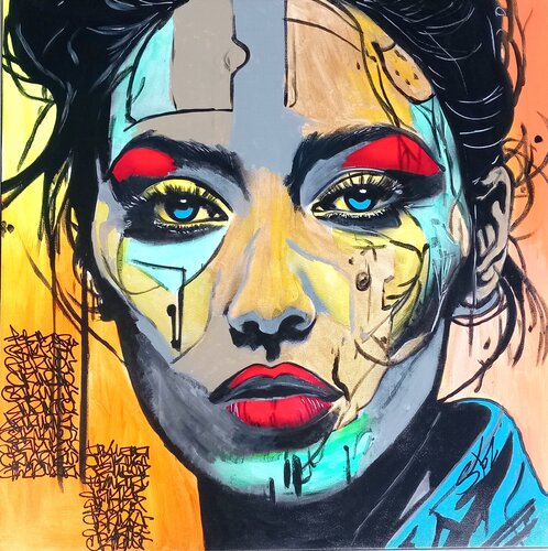 The City inside di MARCO STAZZINI aka STOZ, Pittura in vendita su Singulart