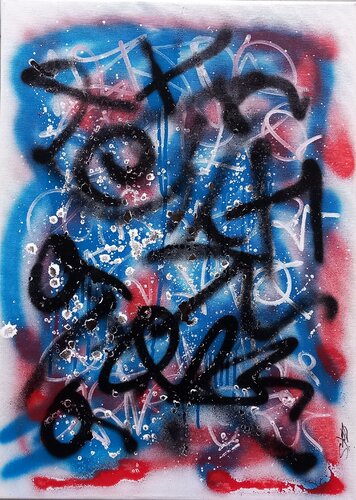 native one von MARCO STAZZINI aka STOZ, Malerei kaufen auf Singulart