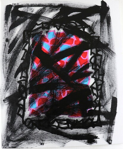 back to black 1002 di MARCO STAZZINI aka STOZ, Pittura in vendita su Singulart