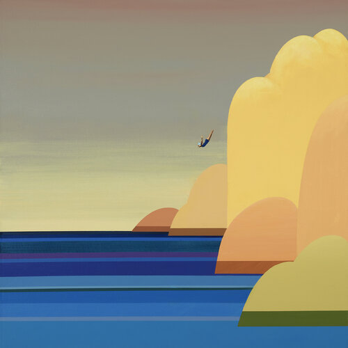 LE SAUT DE L'ANGE von Jean-Jacques Mendez, Malerei kaufen auf Singulart