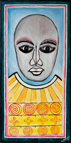 MENNË van Grégoire ABESSOLO, Schilderij te koop op Singulart