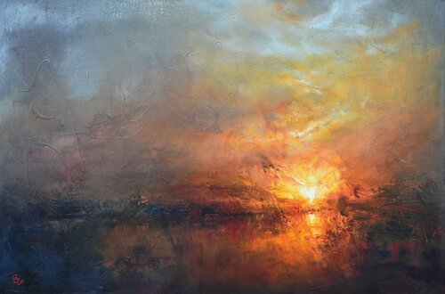 " Light Up The Darkness " di Ivan Grozdanovski, Pittura in vendita su Singulart