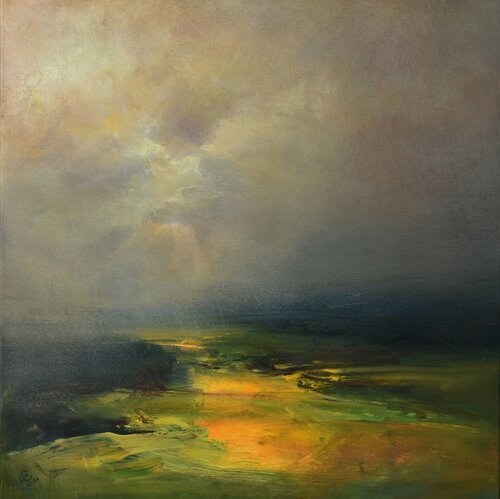 " Hazy Valley " di Ivan Grozdanovski, Pittura in vendita su Singulart