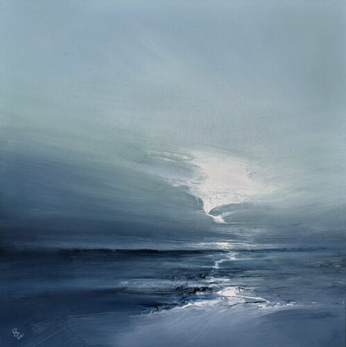 " Agartha - The Gray Coast " di Ivan Grozdanovski, Pittura in vendita su Singulart