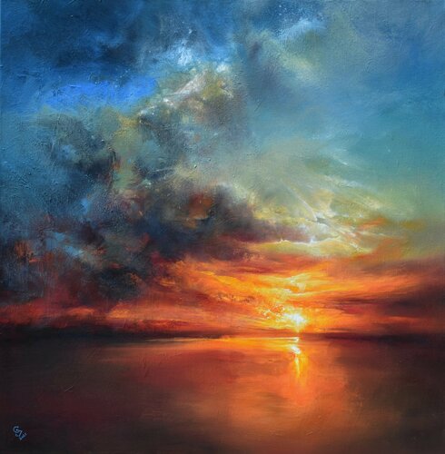 " Evening Vibes " di Ivan Grozdanovski, Pittura in vendita su Singulart