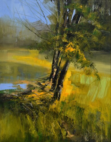 " Soft Breeze On A Summer's Day " di Ivan Grozdanovski, Pittura in vendita su Singulart