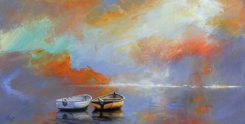 "Let's Dream Together" di Ivan Grozdanovski, Pittura in vendita su Singulart