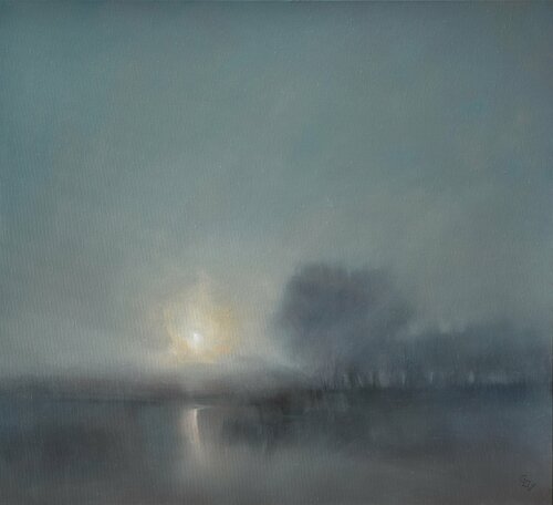 " Misty Sunrise " di Ivan Grozdanovski, Pittura in vendita su Singulart