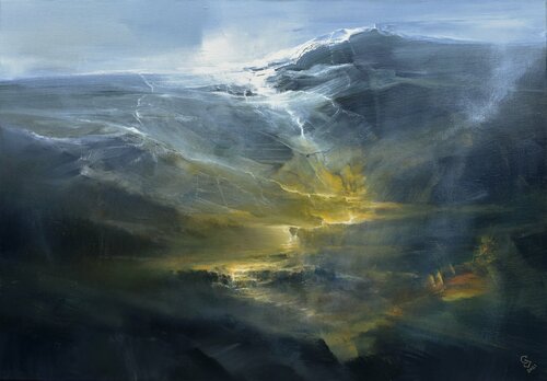 " Agartha - On the path to Valhalla " von Ivan Grozdanovski, Malerei kaufen auf Singulart