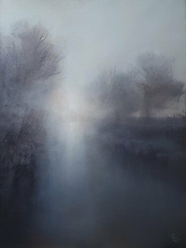 " Misty Morning " di Ivan Grozdanovski, Pittura in vendita su Singulart