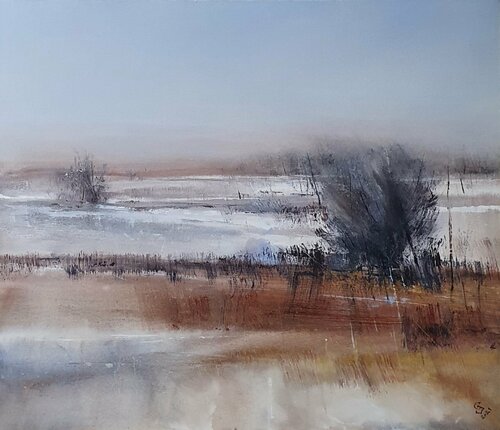 " Remembering the winter " di Ivan Grozdanovski, Pittura in vendita su Singulart