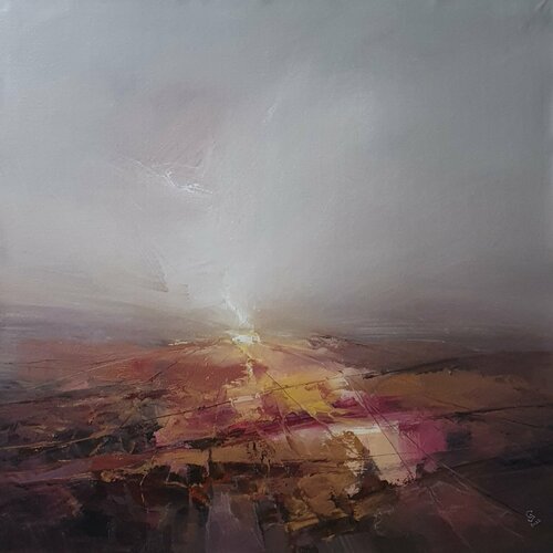 " Agartha - Ancient Crossroads - 3 " van Ivan Grozdanovski, Schilderij te koop op Singulart