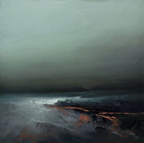 " Agartha - Western Ridge " di Ivan Grozdanovski, Pittura in vendita su Singulart