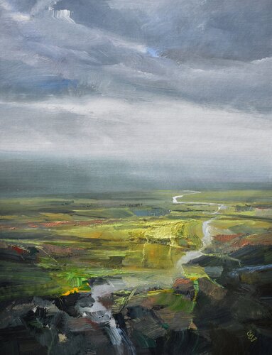 " The secret of the green valley - 5 " von Ivan Grozdanovski, Malerei kaufen auf Singulart