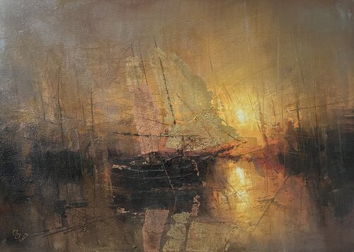 " Harbor of destroyed dreams - If I take the wings of the morning and dwell in the uttermost parts of the sea, even there your hand shall lead me, and your right hand shall hold me - 2 " Ivan Grozdanovski