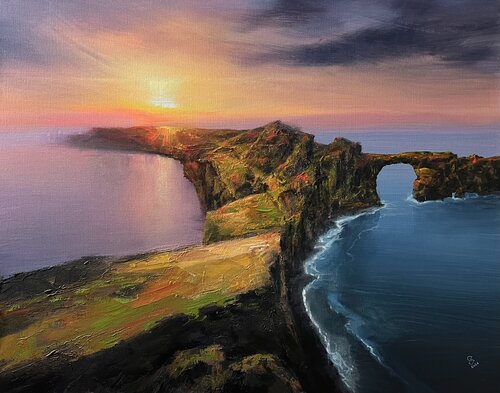 The Isle of Forgotten Dreams van Ivan Grozdanovski, Schilderij te koop op Singulart