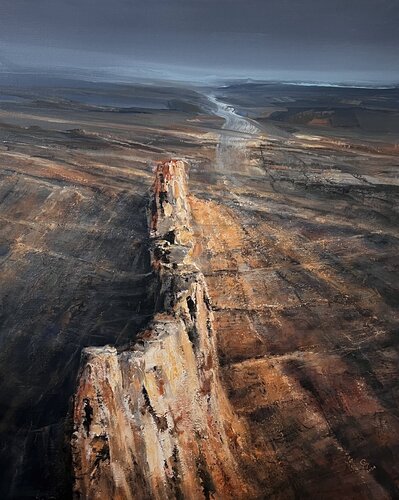 Agartha - Beyond the wasteland 2 di Ivan Grozdanovski, Pittura in vendita su Singulart