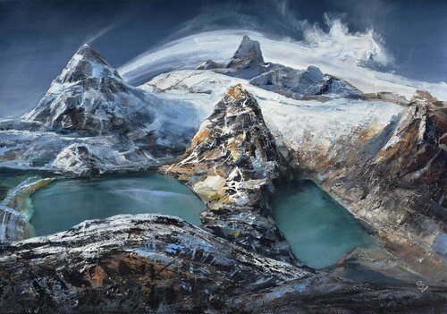 Agartha - On the path to Valhalla -7 von Ivan Grozdanovski, Malerei kaufen auf Singulart