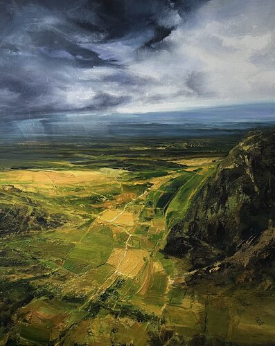 Agartha - Event Horizon von Ivan Grozdanovski, Malerei kaufen auf Singulart