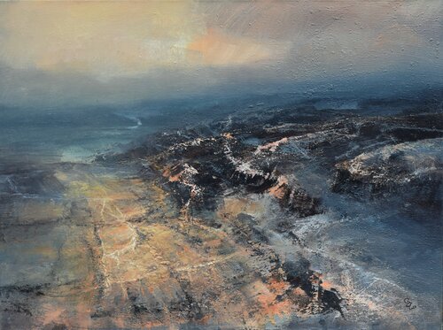 Agartha - The wasteland 4 di Ivan Grozdanovski, Pittura in vendita su Singulart