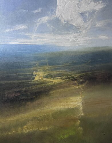 The secret of the green valley - 20 di Ivan Grozdanovski, Pittura in vendita su Singulart