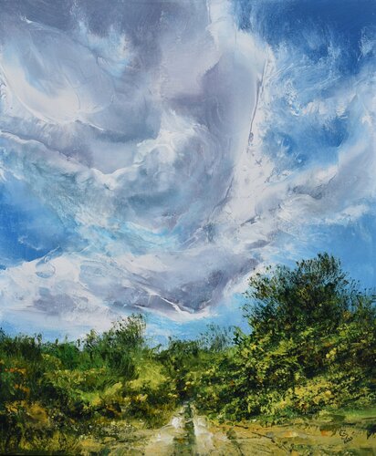 The awakening of early spring von Ivan Grozdanovski, Malerei kaufen auf Singulart
