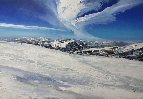 The sound of whiteness par Ivan Grozdanovski, Peinture en vente sur Singulart