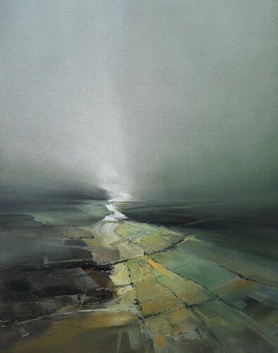Agartha - In the Light Beneath the Shadow 7 par Ivan Grozdanovski, Peinture en vente sur Singulart