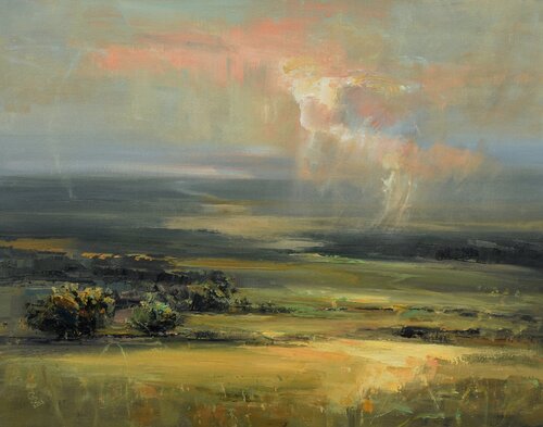 Rainy afternoon von Ivan Grozdanovski, Malerei kaufen auf Singulart