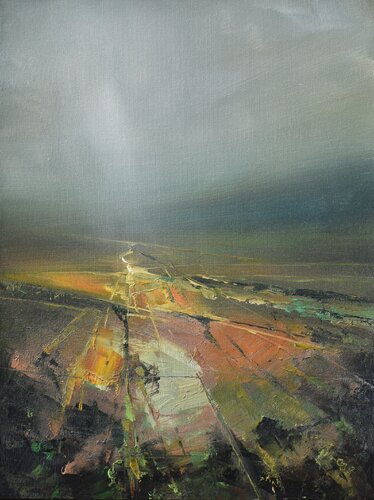 Secret of green valley -21 van Ivan Grozdanovski, Schilderij te koop op Singulart