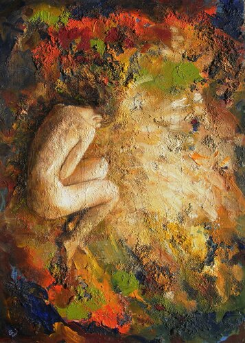 "First Sin - After Eden" van Ivan Grozdanovski, Schilderij te koop op Singulart