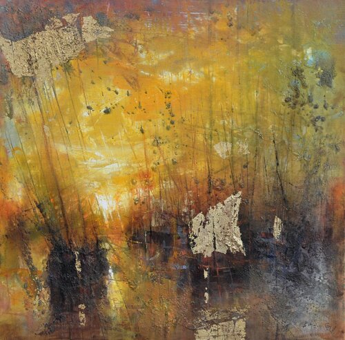 "Harbor of destroyed dreams - Beyond the Edge of the Wounded Dawn" di Ivan Grozdanovski, Pittura in vendita su Singulart
