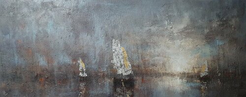" Harbor of destroyed dreams - You were made for remember Me " by Ivan Grozdanovski, Painting for Sale on Singulart