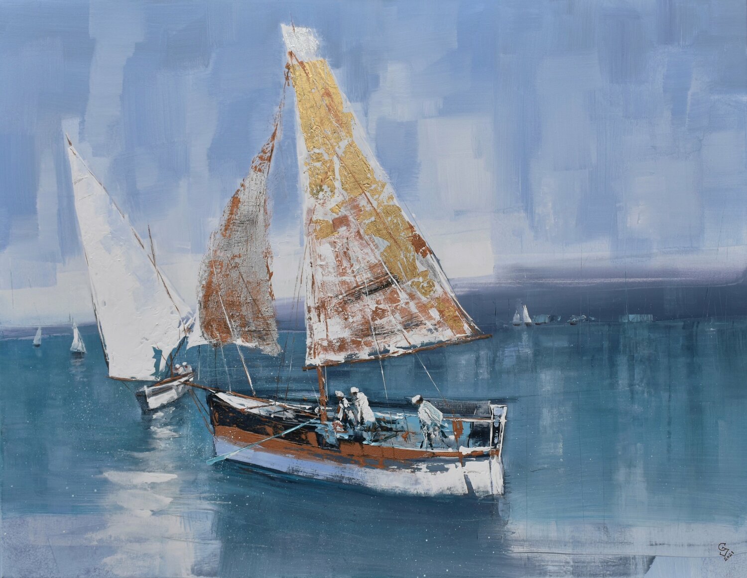 " Sailing in the summer Breeze " Ivan Grozdanovski
