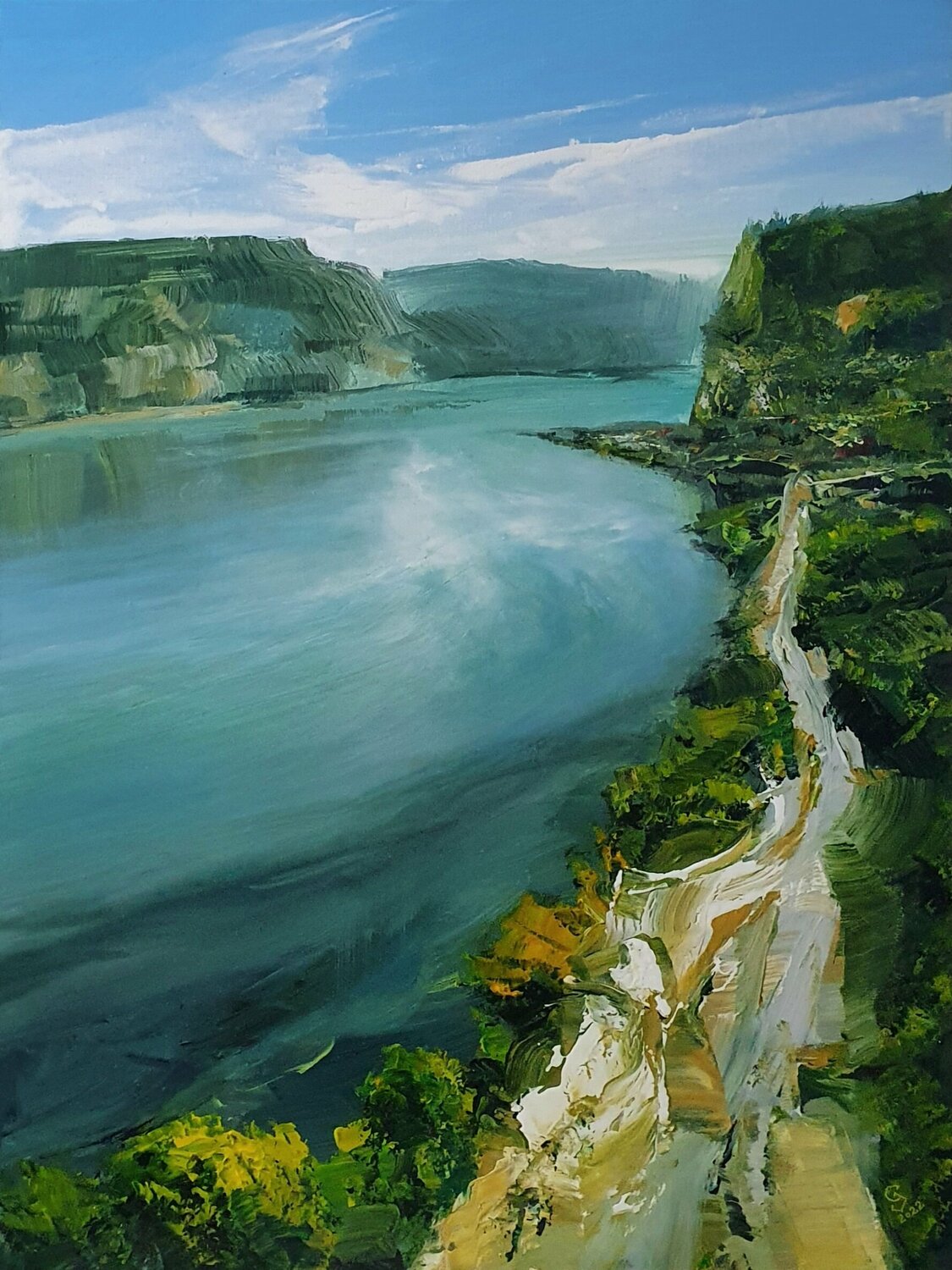 " Agartha - Great Blue River " Ivan Grozdanovski
