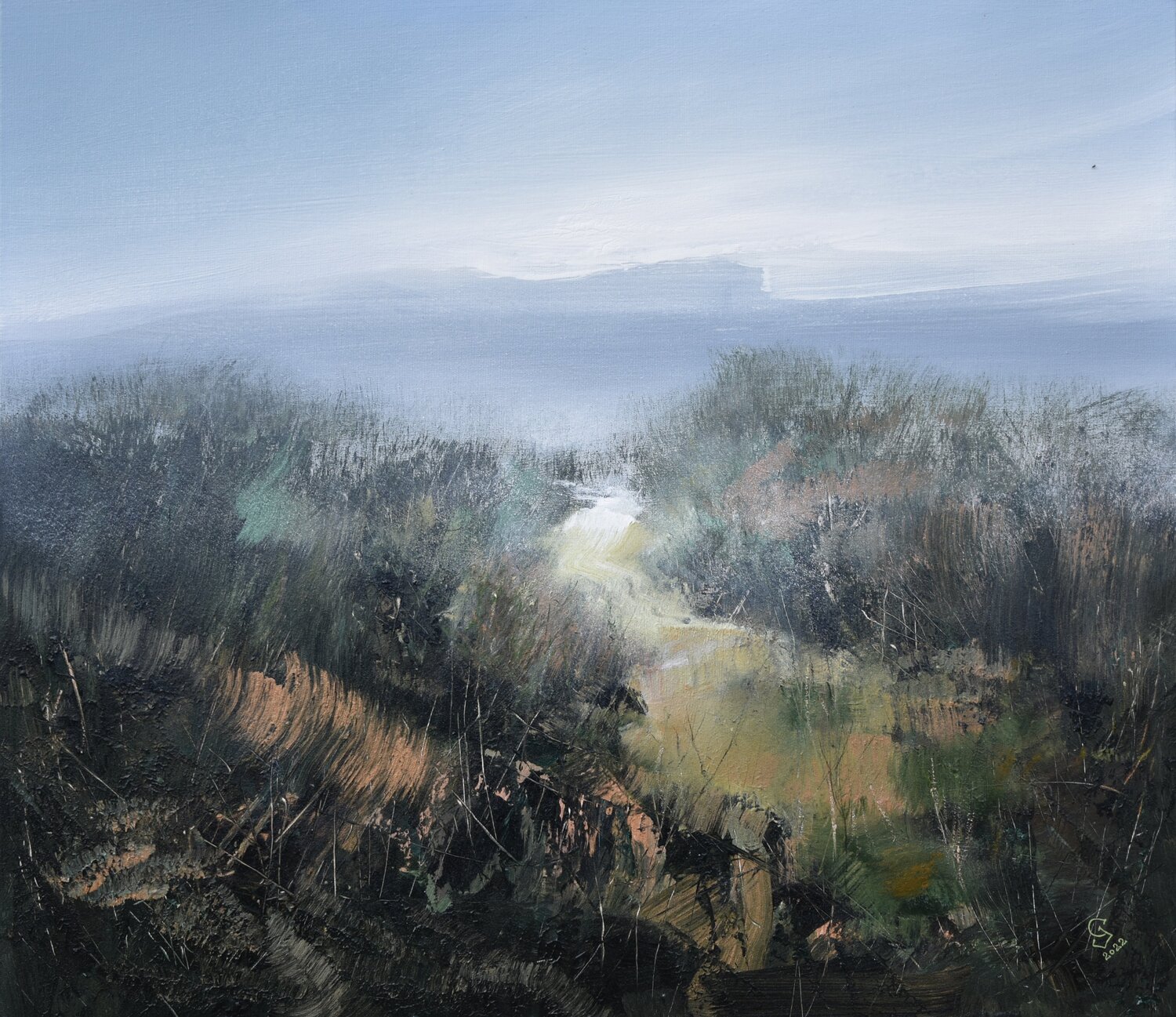 " A touch of the morning mist " Ivan Grozdanovski Originalgemälde zu verkaufen