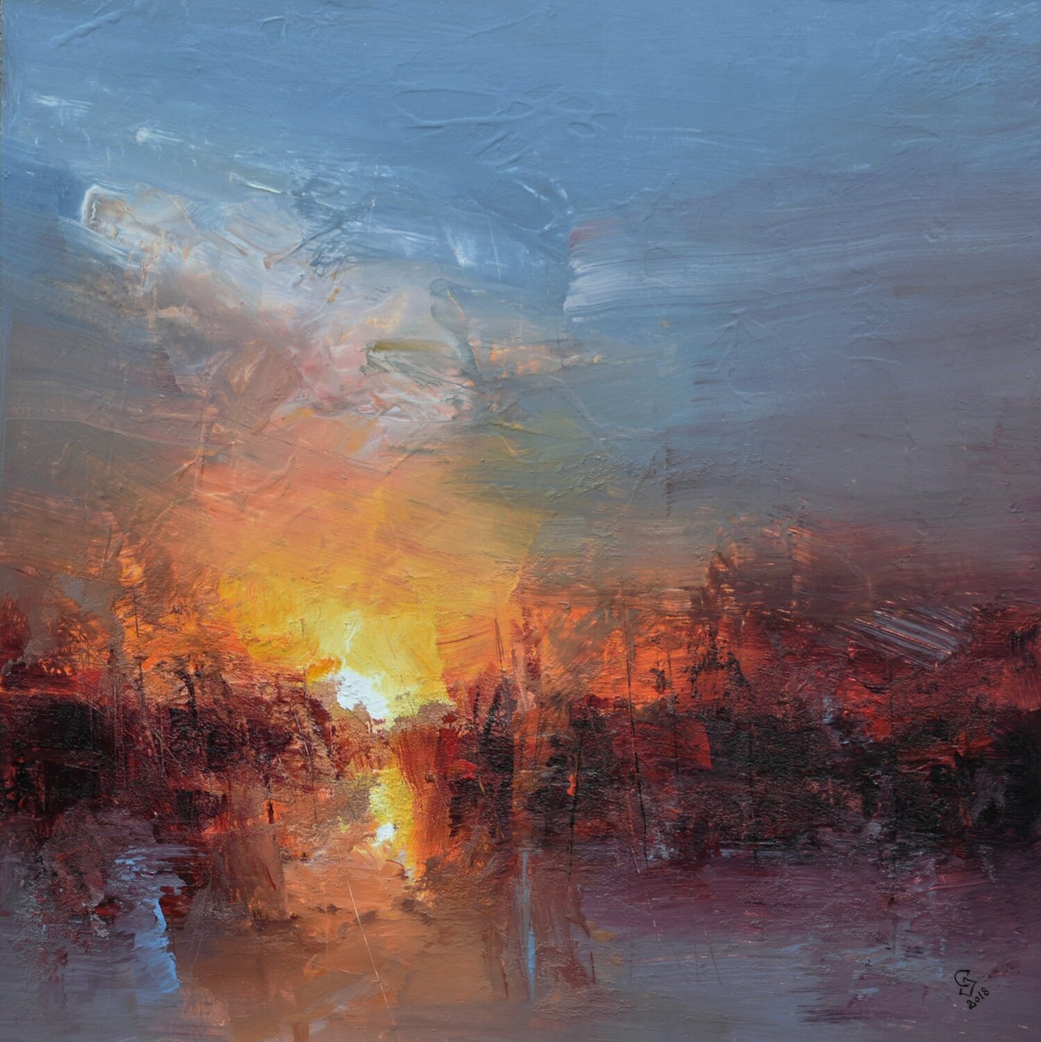 " The Rise Of A New Hope " Ivan Grozdanovski Originalgemälde zu verkaufen