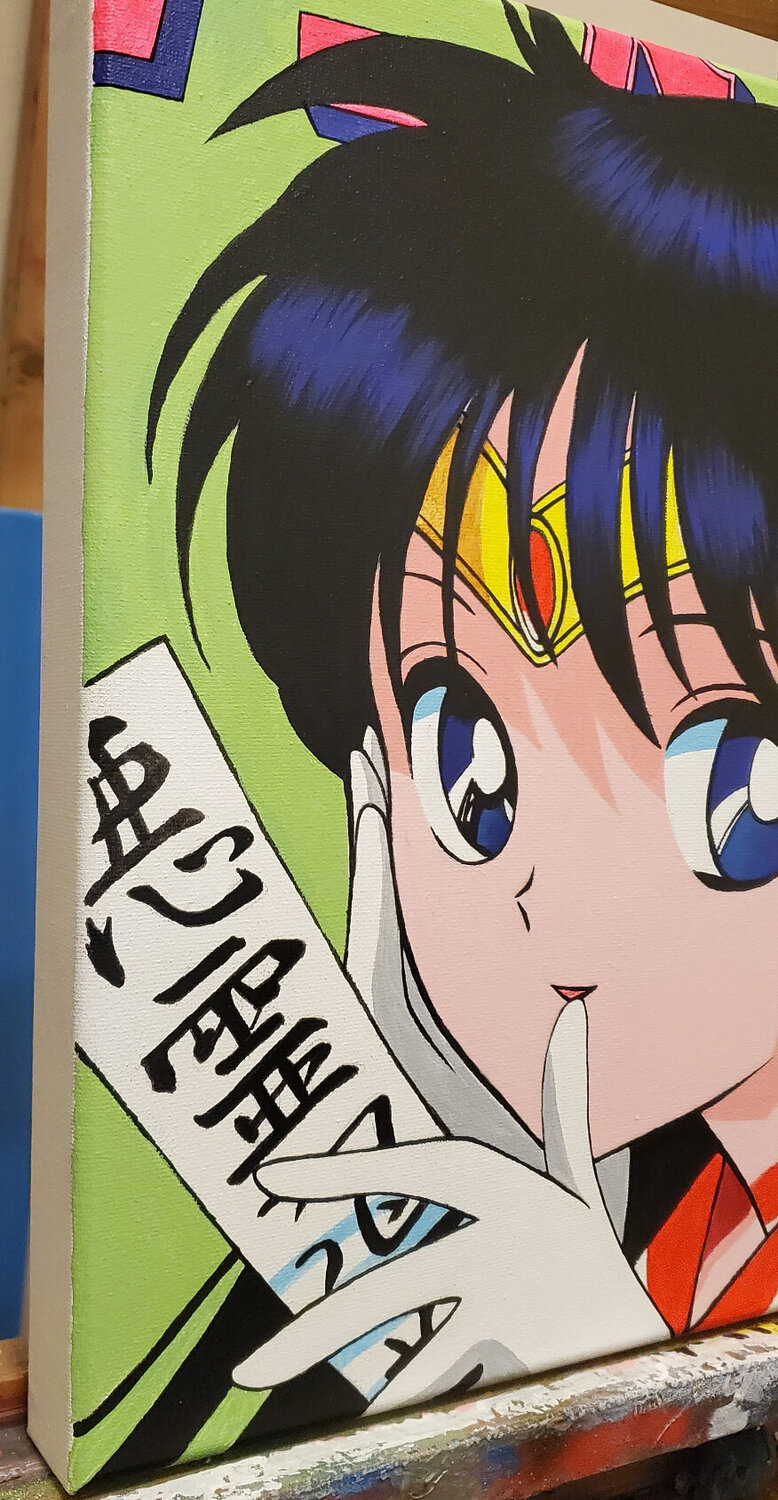 SAILOR MARS by DILLIES (2022) : Painting Acrylic on Canvas - Singulart