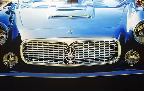 BLU MASERATI van DILLIES, Schilderij te koop op Singulart