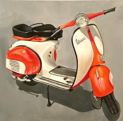 VESPA van DILLIES, Schilderij te koop op Singulart