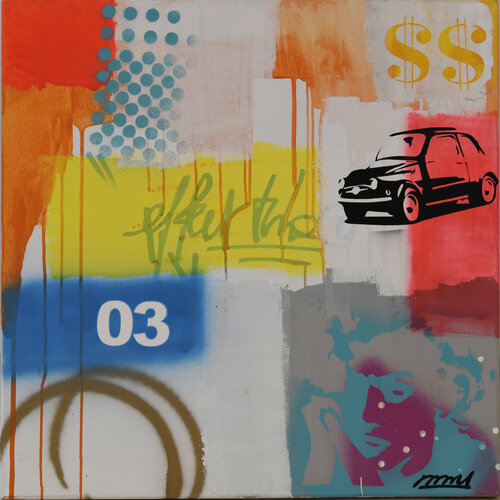 FIAT by DILLIES, Painting for Sale on Singulart