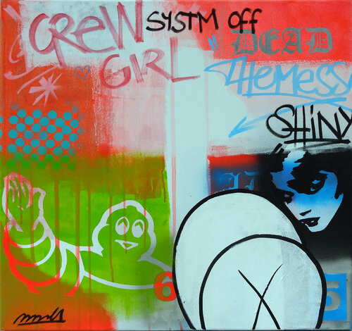 SYSTM OFF di DILLIES, Pittura in vendita su Singulart