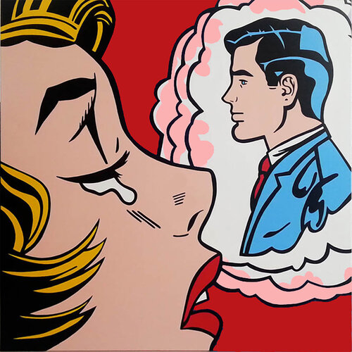 HOT LOVE BLONDIE by DILLIES, Painting for Sale on Singulart
