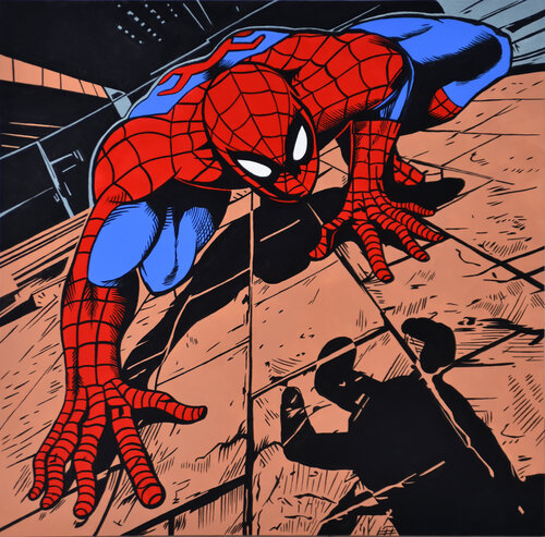 SPIDERMAN by DILLIES, Painting for Sale on Singulart