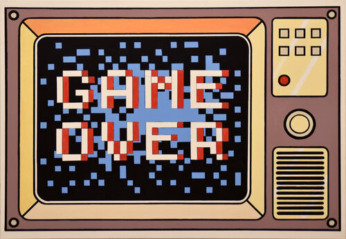 VIDEO GAMES by DILLIES, Painting for Sale on Singulart